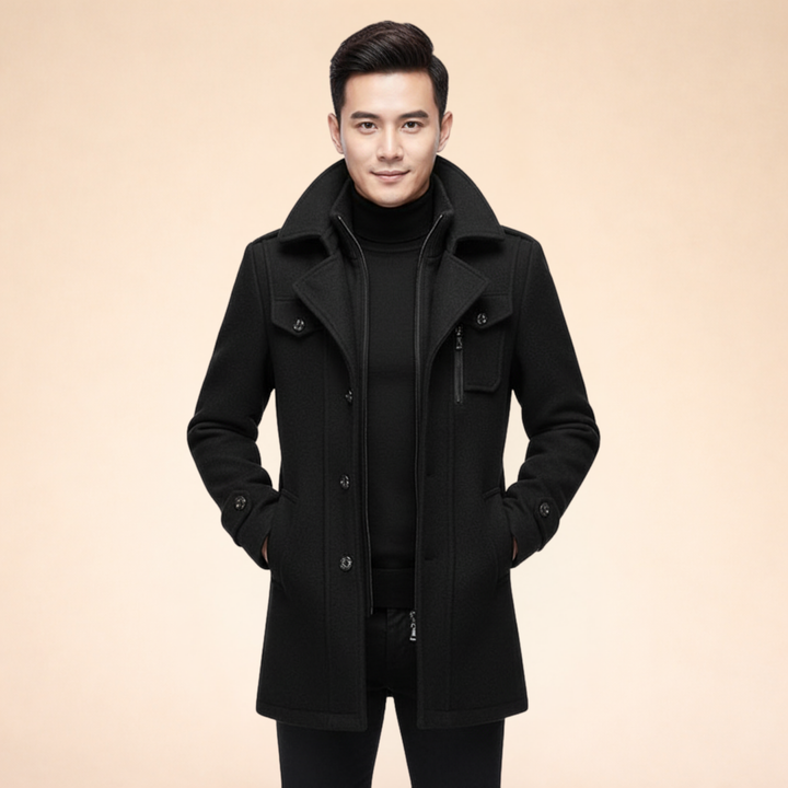 Alfredo | Women's Winter Coat – Elegant, Warm & Versatile Wool Design 2