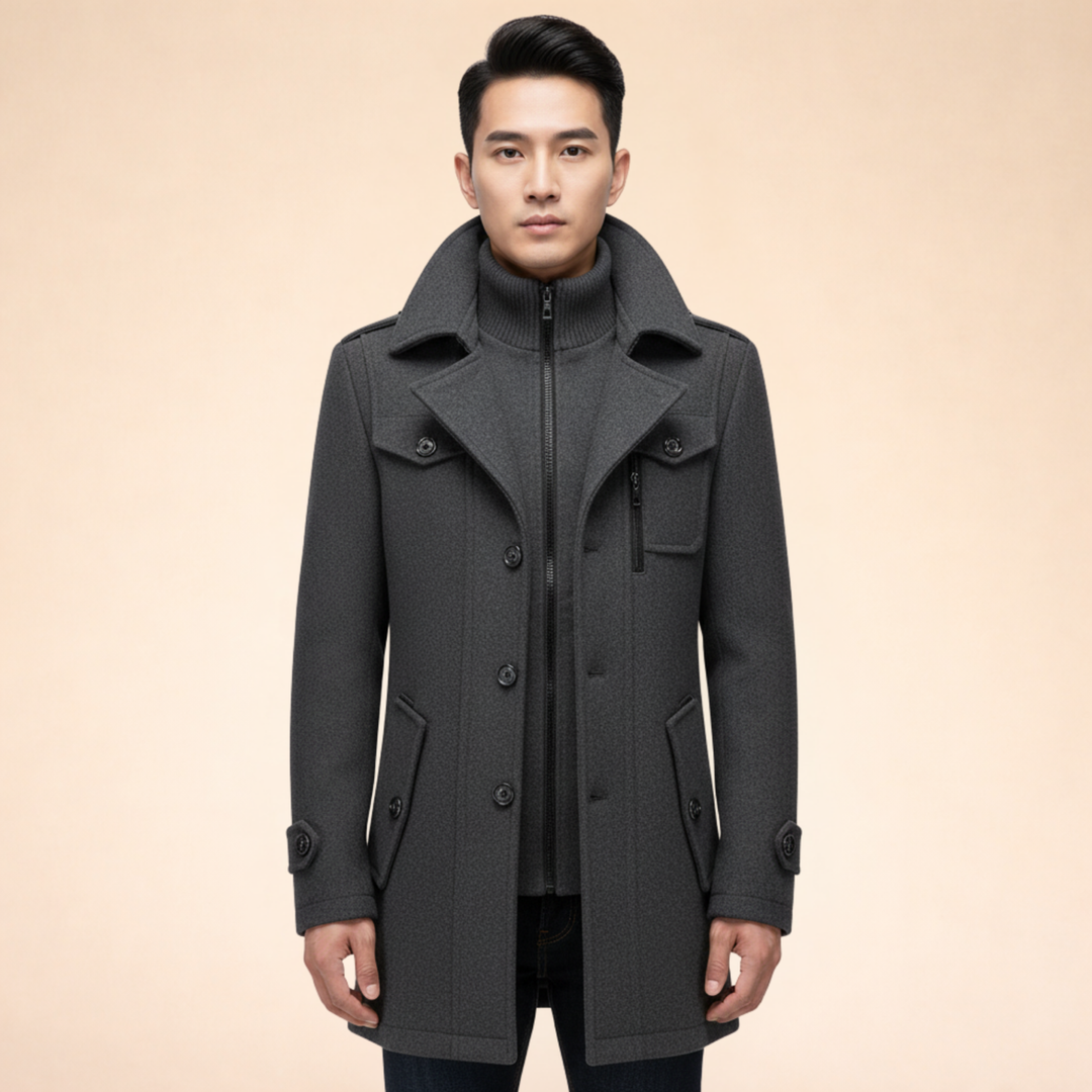 Aurelia | Refined Double-Layer Winter Coat
