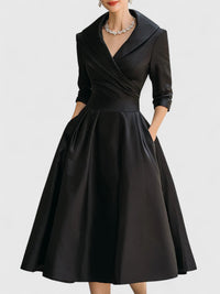 Serena | Elegantes Longuette-Midikleid