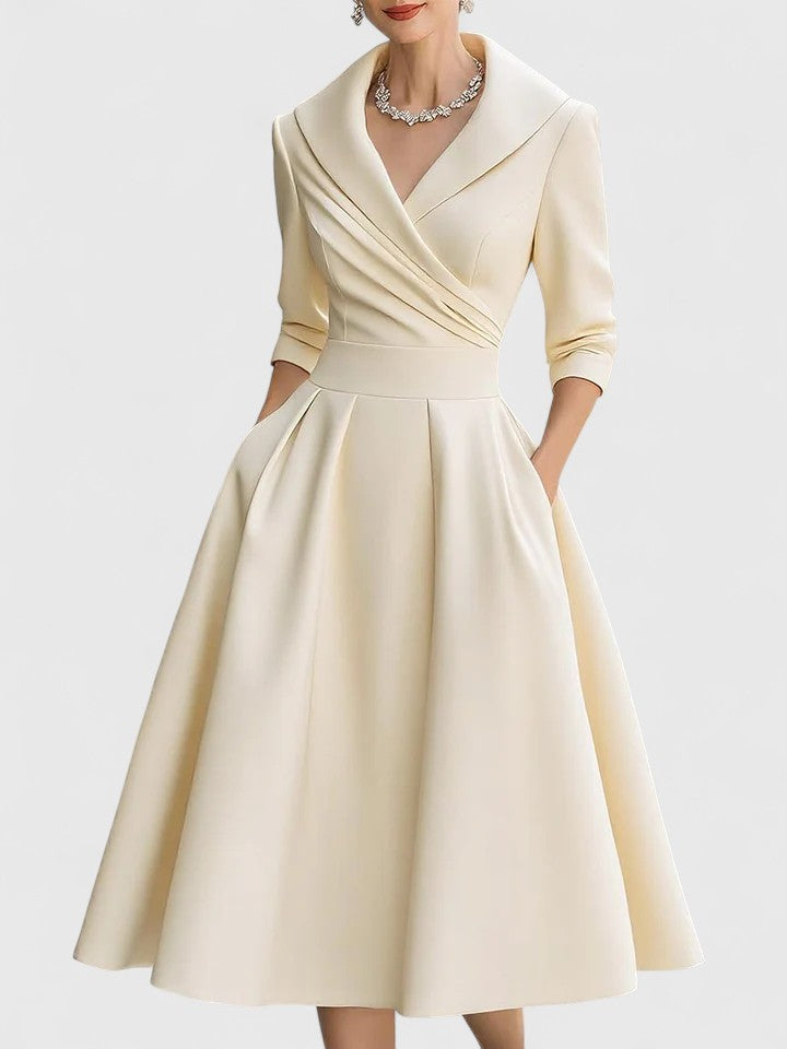 Alva | Versatile & Timeless Style Midi Dress for Women 1