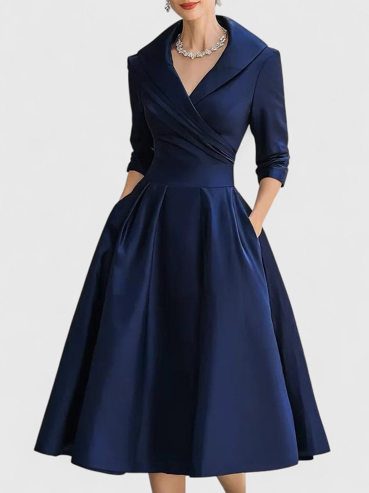 Alva | Versatile & Timeless Style Midi Dress for Women 4