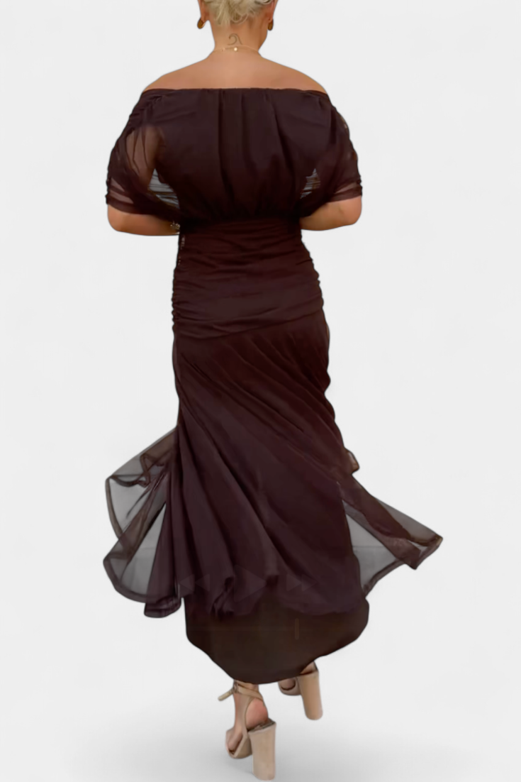 Amara | Elegant Floral Pleated Maxi Dress 3