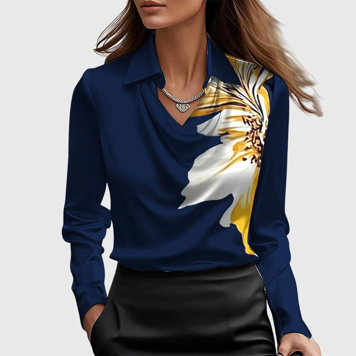 Amelia | Elegant And Flowing Luxe Blouse 7