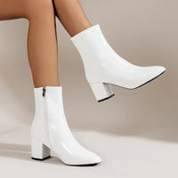 Vivienne | Elegant Pointed Ankle Boots