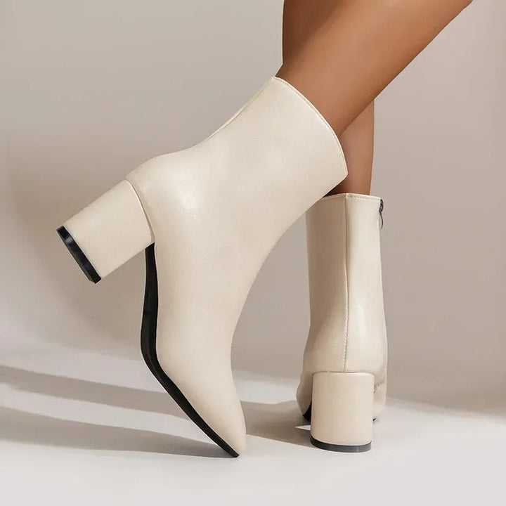 Amelia | Elegant And Modern Pointed Toe Ankle Boots 5