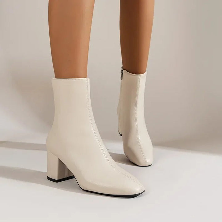 Amelia | Elegant And Modern Pointed Toe Ankle Boots 9