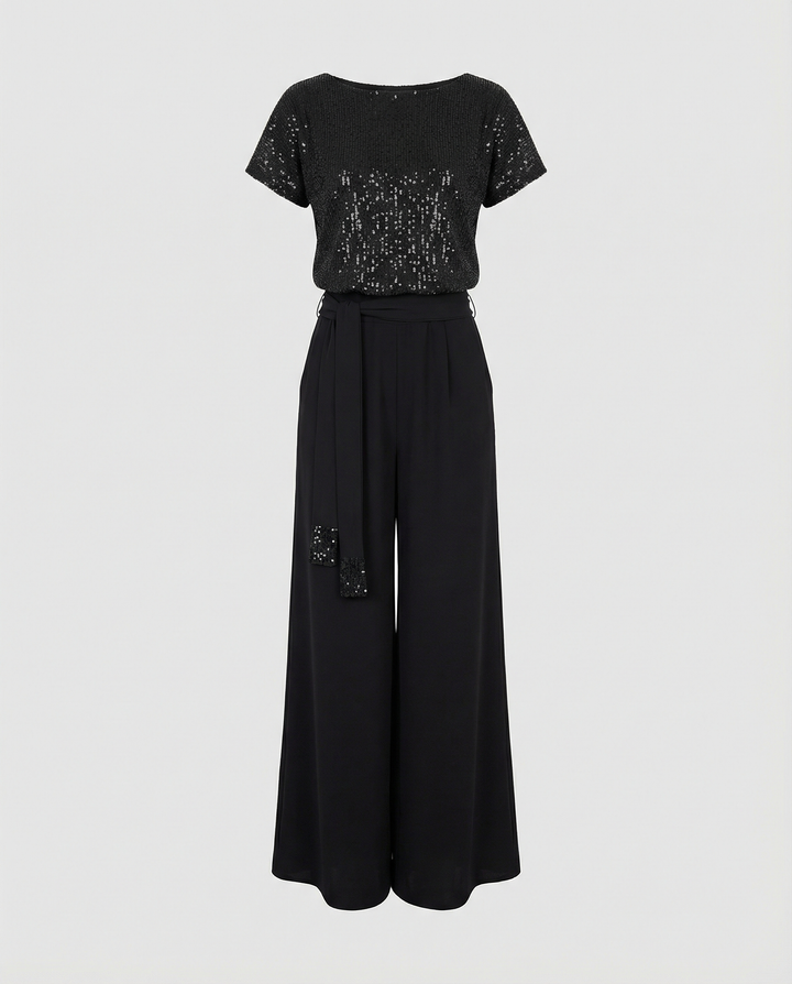 Amelia | Glamorous & Elegant Women's Sequin Jumpsuit 1