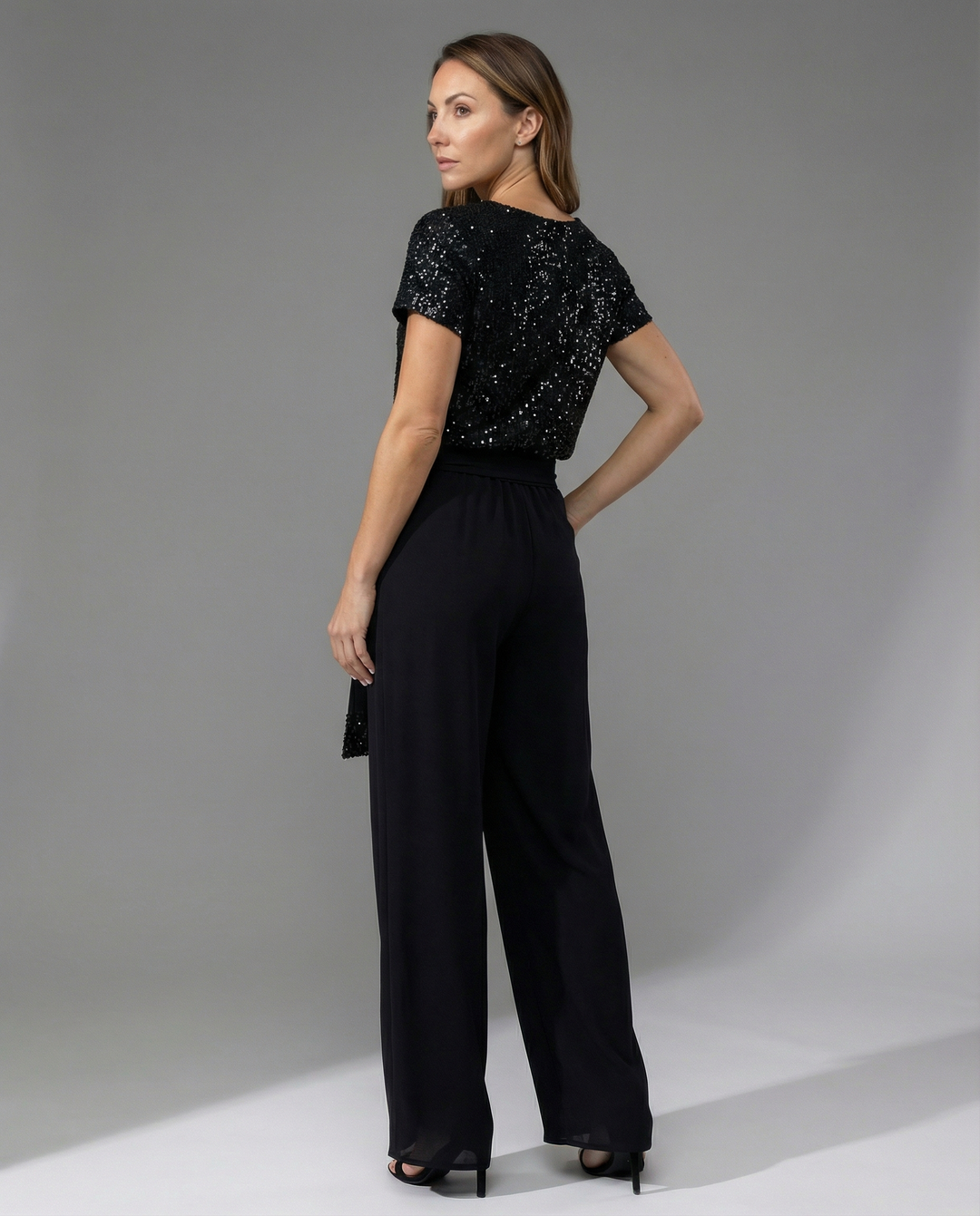 Amelia | Glamorous & Elegant Women's Sequin Jumpsuit 2