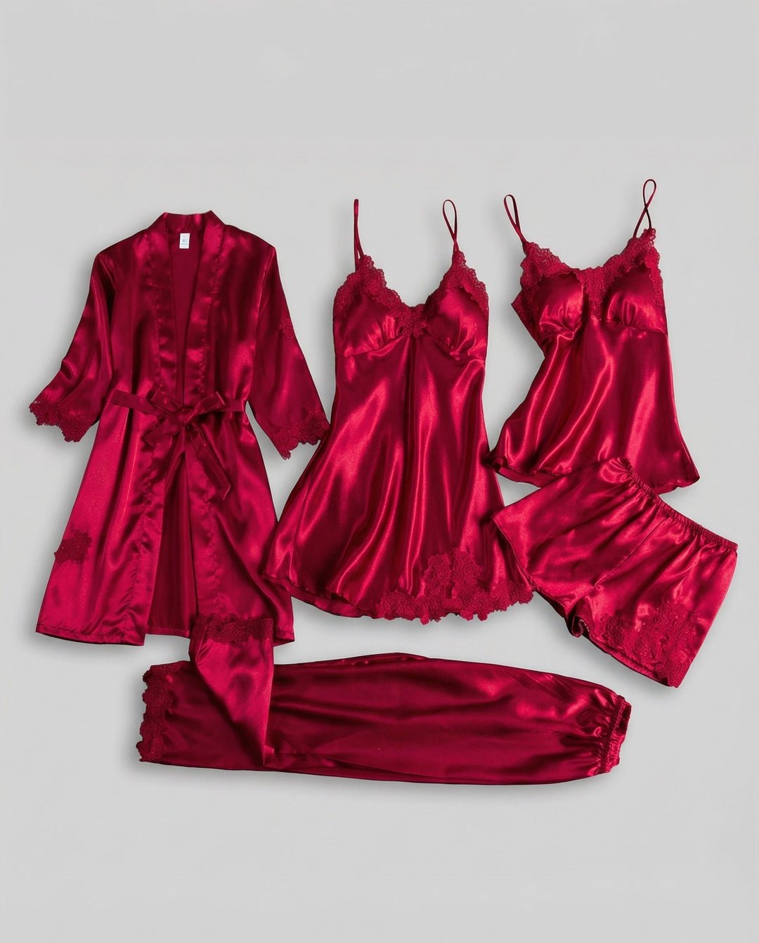 Amelia | Luxurious Silk Pajama & Lounge Set 4