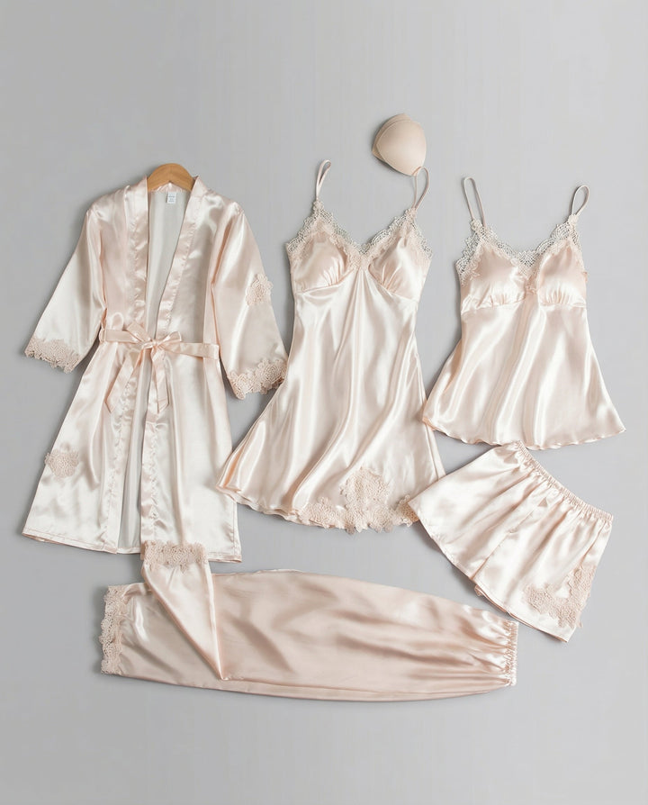 Amelia | Luxurious Silk Pajama & Lounge Set 5
