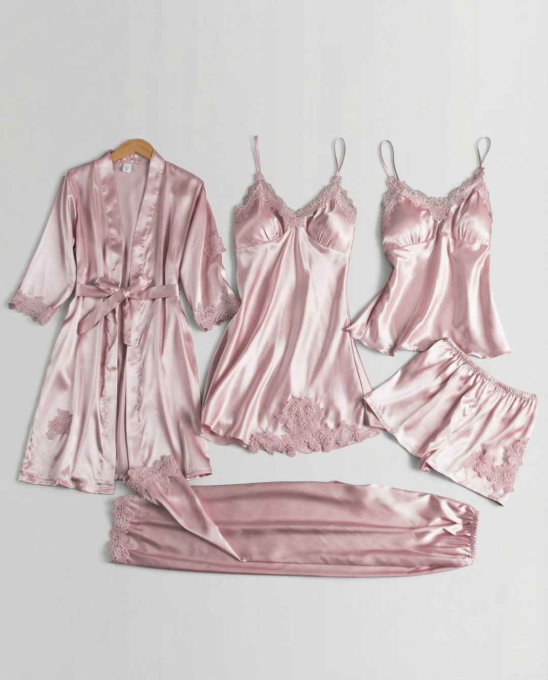 Amelia | Luxurious Silk Pajama & Lounge Set 6