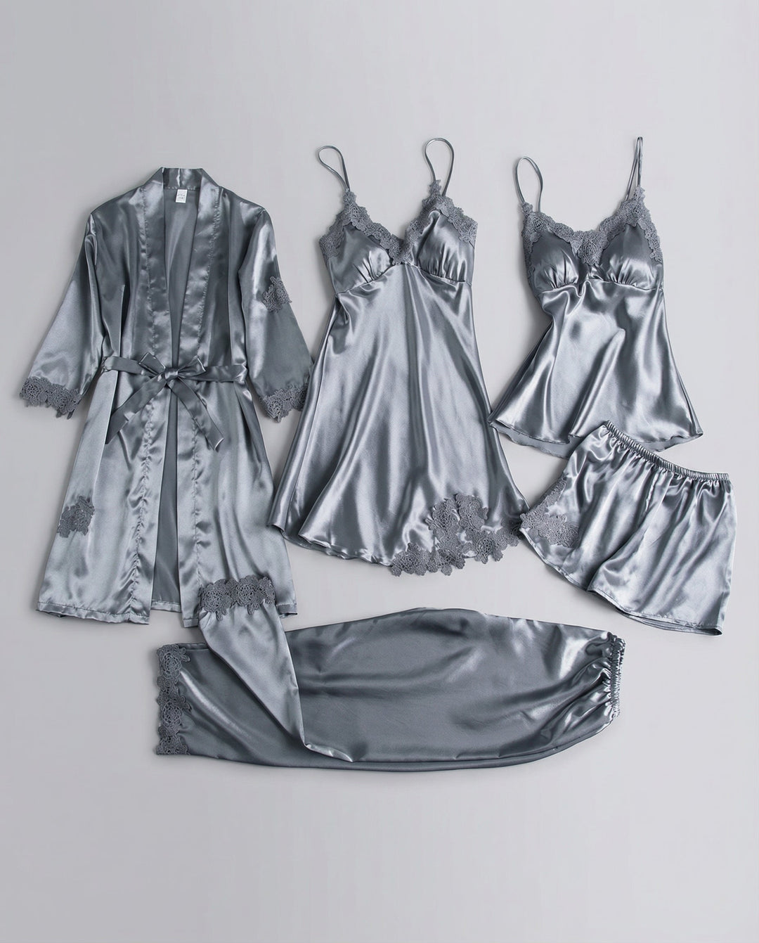 Amelia | Luxurious Silk Pajama & Lounge Set 7
