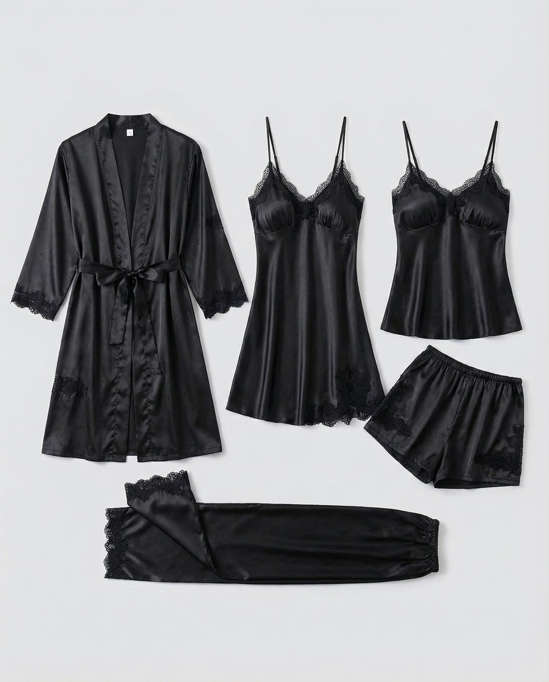Amelia | Luxurious Silk Pajama & Lounge Set 8