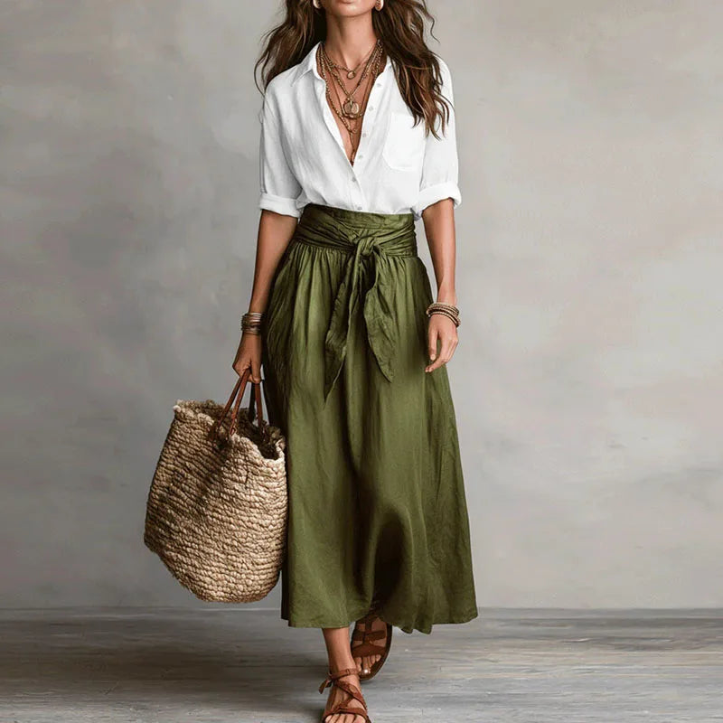Amelia | Stylish And Comfortable Two-Piece Skirt Set 2