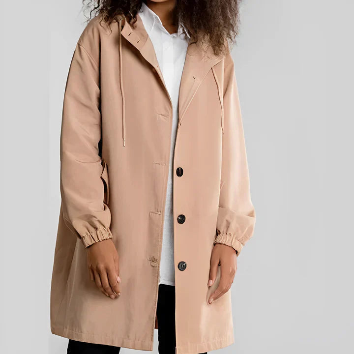 Amelie | Women's Rain Jacket Waterproof Lightweight Hooded Regular Fit 2
