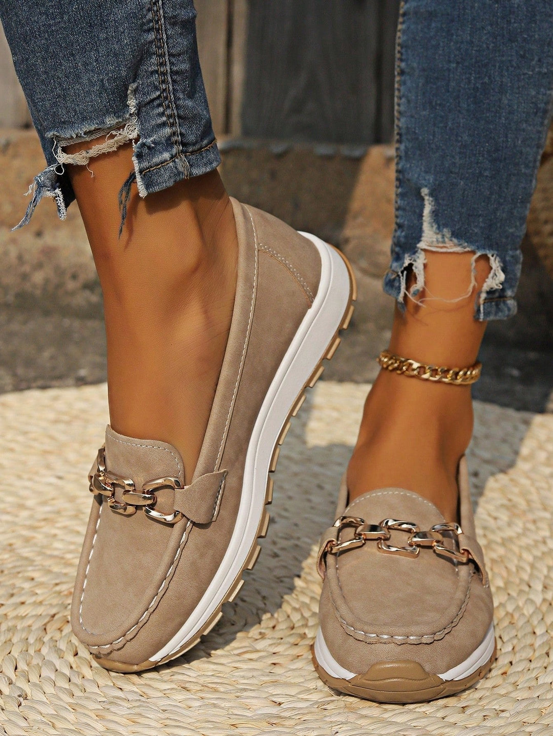 Amy | Modern & Comfortable Slip-On Flat Loafers 0