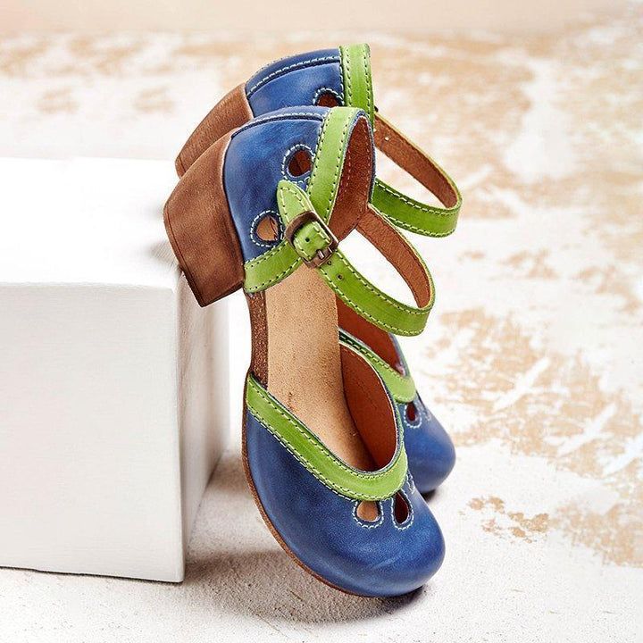Annabelle | Women's Sandals Elegant Supportive Low Wedge Adjustable Fit 0