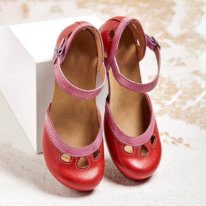 Annabelle | Women's Sandals Elegant Supportive Low Wedge Adjustable Fit 2