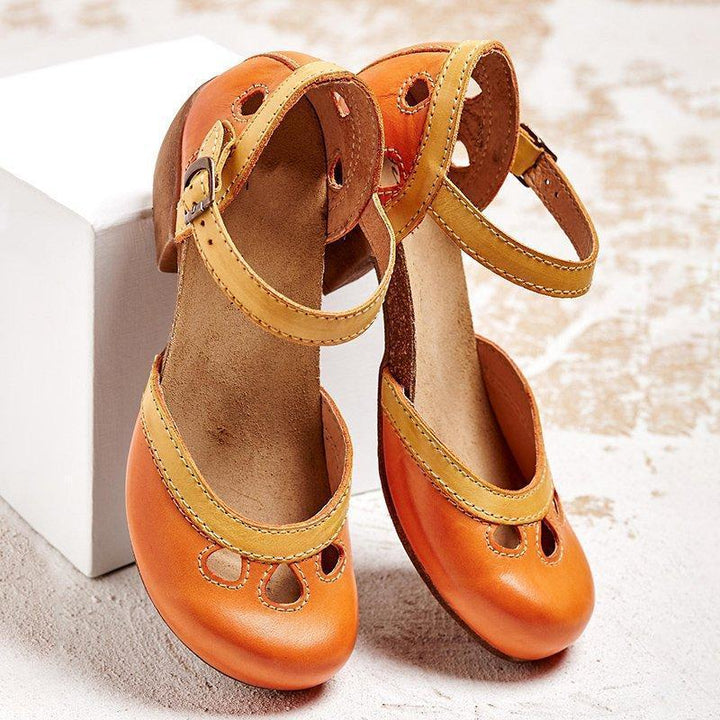 Annabelle | Women's Sandals Elegant Supportive Low Wedge Adjustable Fit 3