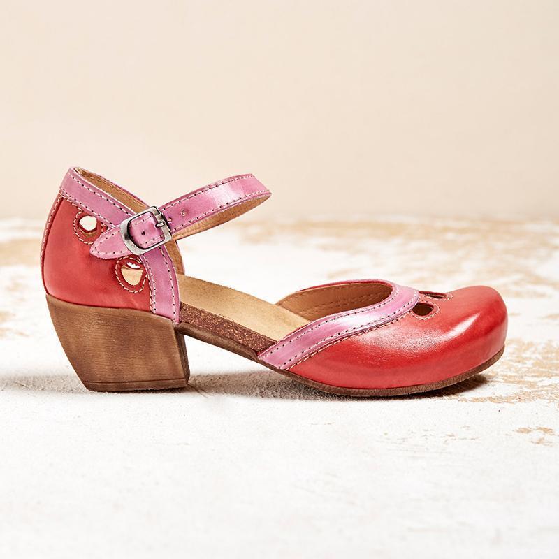 Annabelle | Women's Sandals Elegant Supportive Low Wedge Adjustable Fit 6