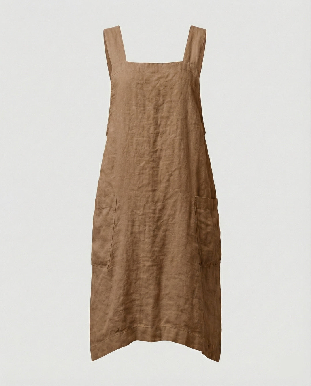 Archie | Breathable Cotton Criss-Cross Apron Dress 4