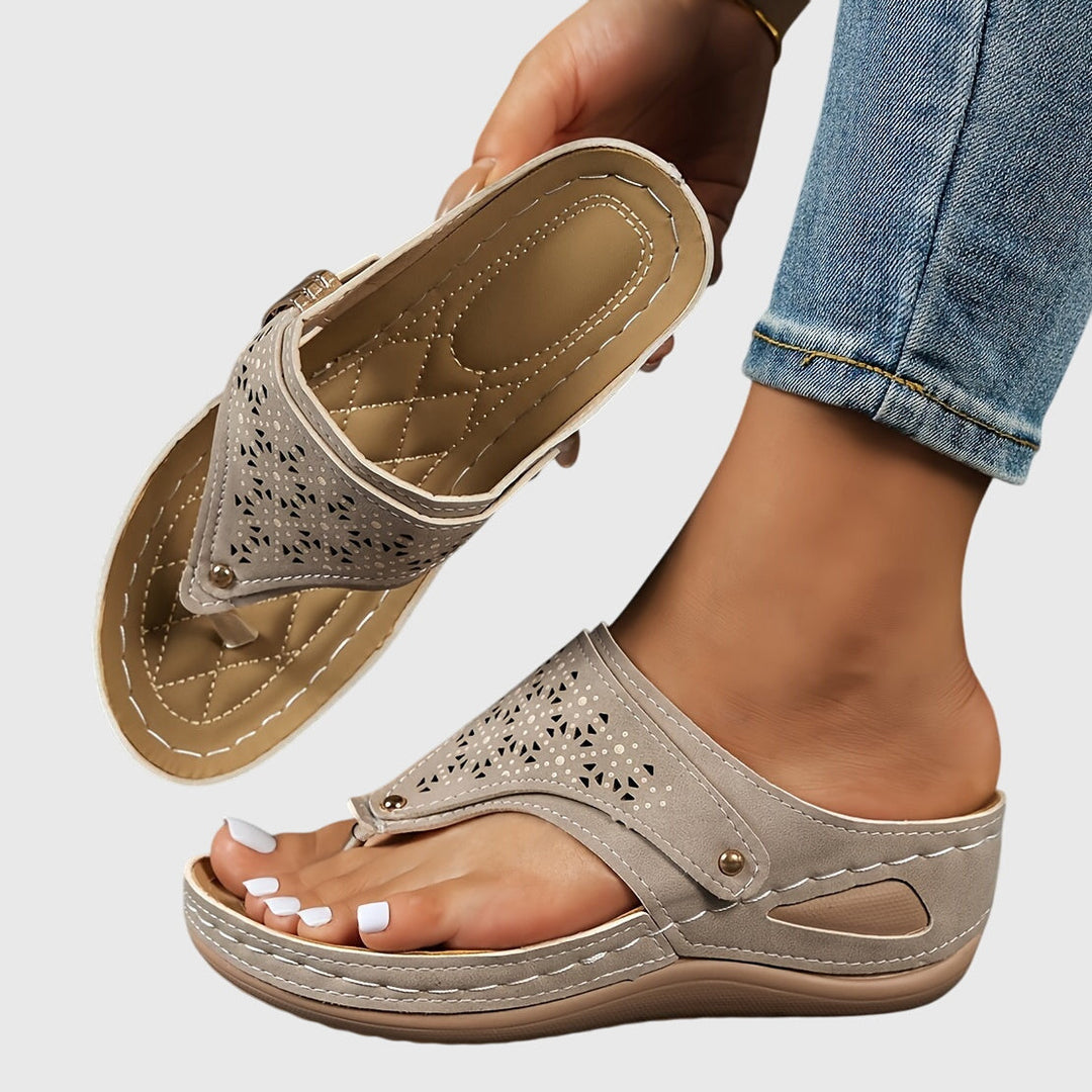 Aria | Elegant Women's Platform Sandals 10