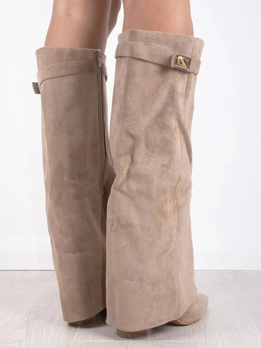 Aria | Luxury & Stylish Suede Knee-High Boots 8