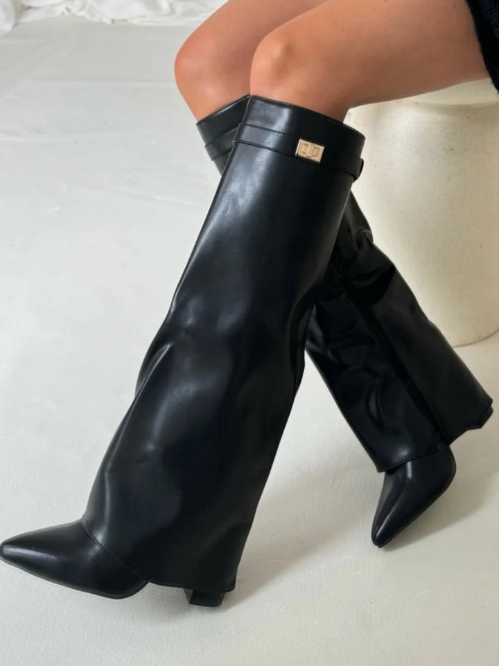 Aria | Luxury & Stylish Suede Knee-High Boots 9