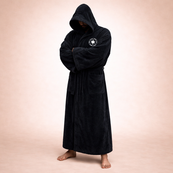 Arjen | Luxury hooded bathrobe for men 7