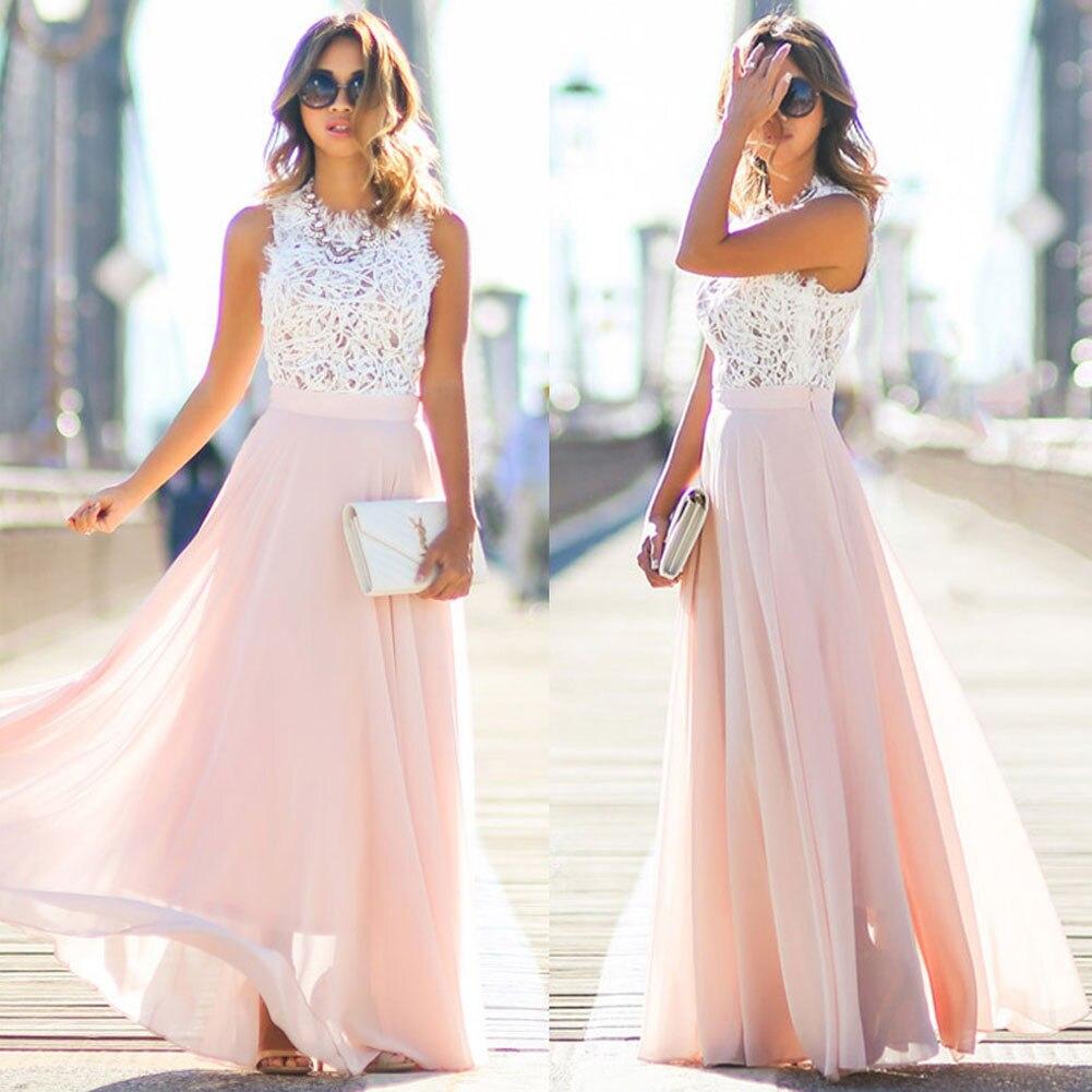 Ashley | Elegant Women’s Lace Maxi Summer Dress 0