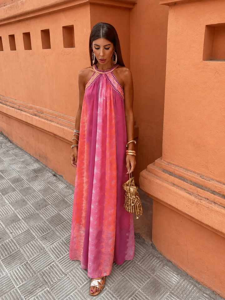 Astra | Ombre Gradient Dress Elegant Wedding Guest Summer Style 4