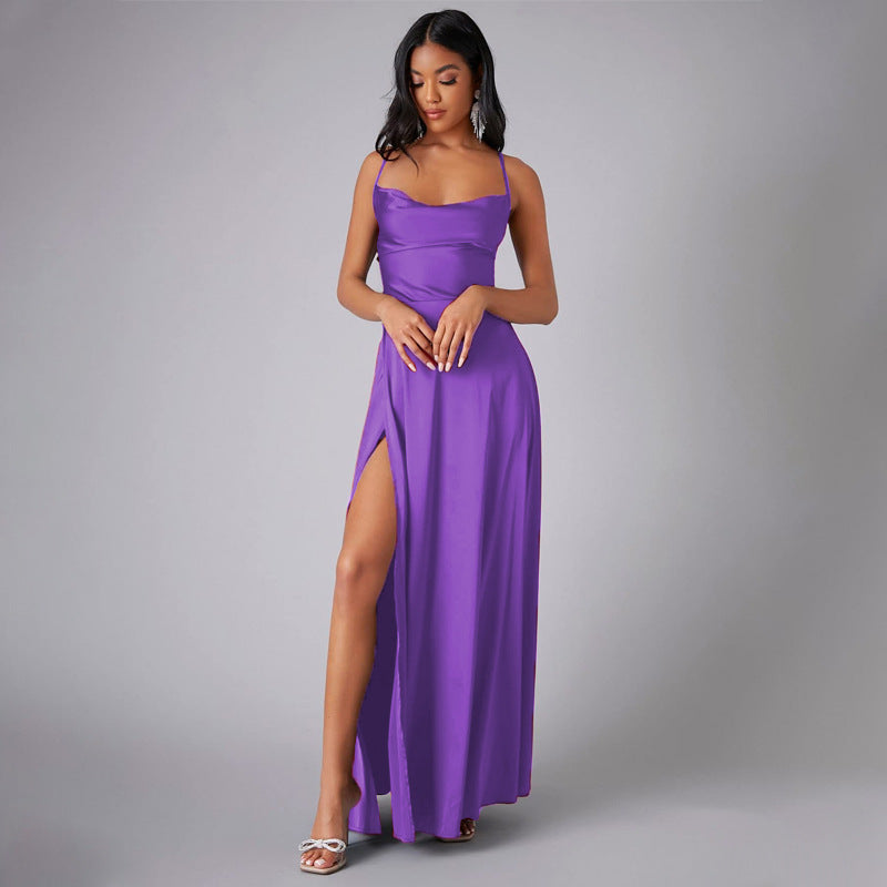 Aurelia | Elegant Silk-Blend Sleeveless Maxi Dress 2