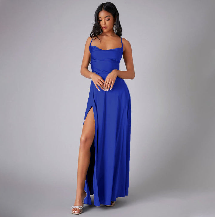 Aurelia | Elegant Silk-Blend Sleeveless Maxi Dress 6