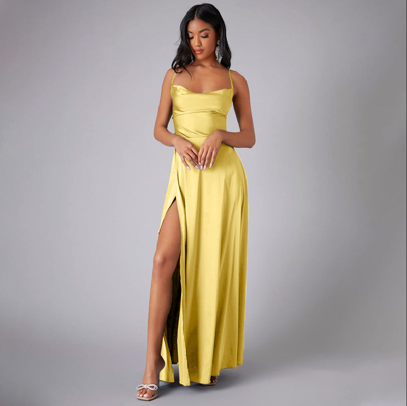 Aurelia | Elegant Silk-Blend Sleeveless Maxi Dress 7
