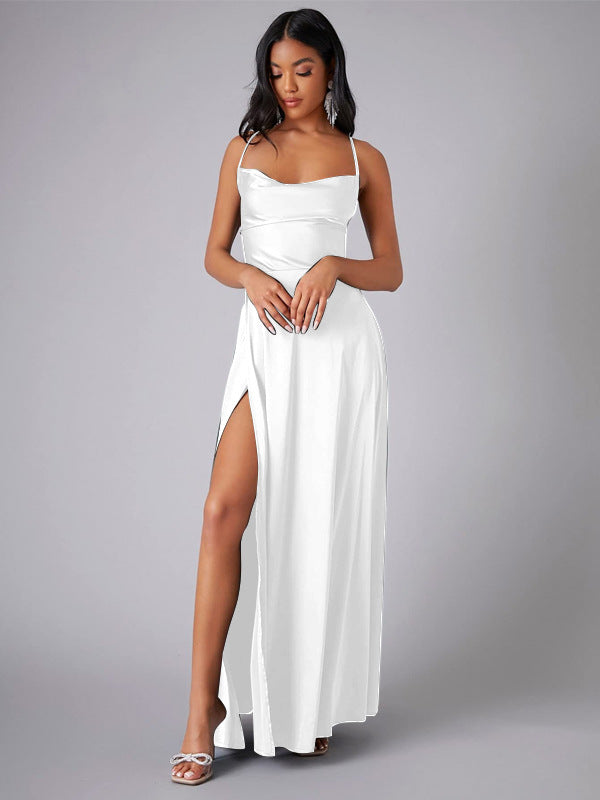 Aurelia | Elegant Silk-Blend Sleeveless Maxi Dress 8