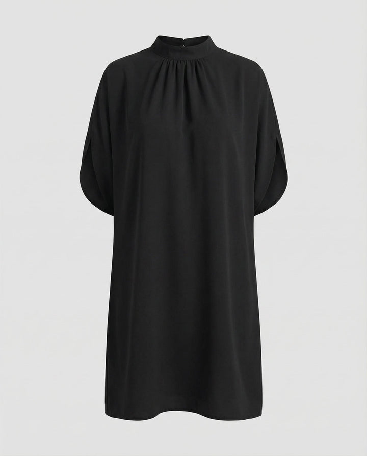 Ava | Elegant Loose-Fit Batwing Sleeve Dress 2