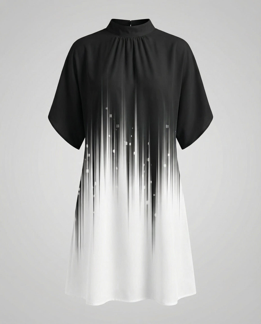 Ava | Elegant Loose-Fit Batwing Sleeve Dress 5