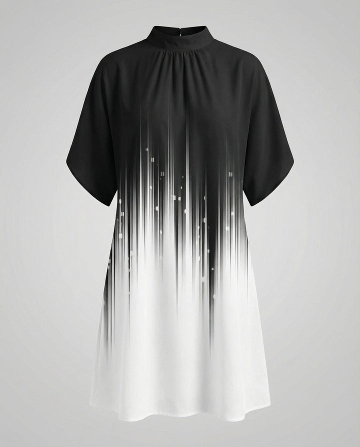 Ava | Elegant Loose-Fit Batwing Sleeve Dress 5