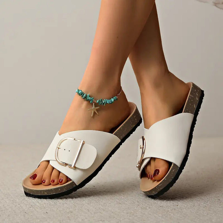 Avery | Orthopedic and Lightweight Flat Sandals 9