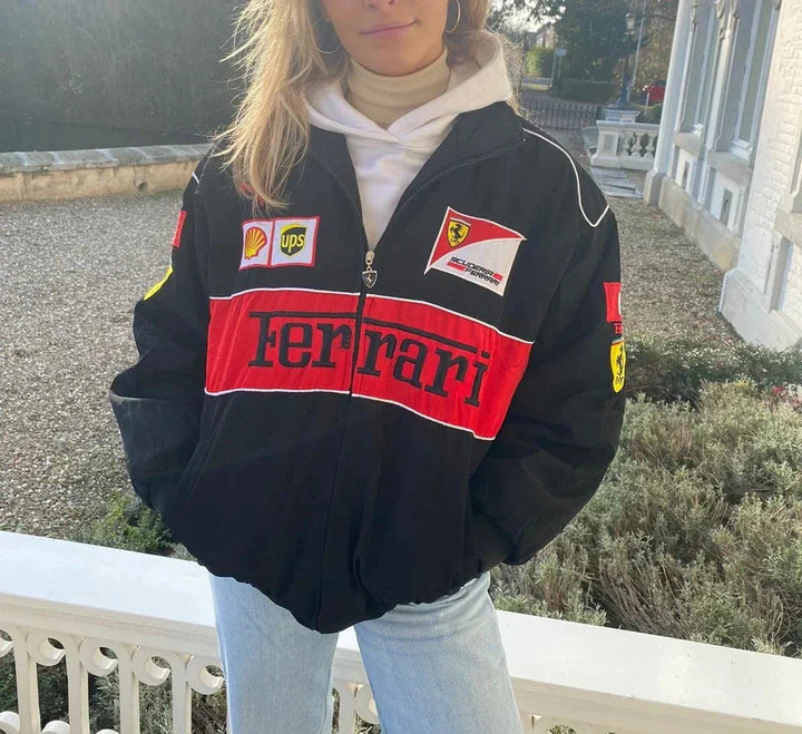 Avery | Vintage Racer Jacket – Stylish, Durable & Sporty Design 0