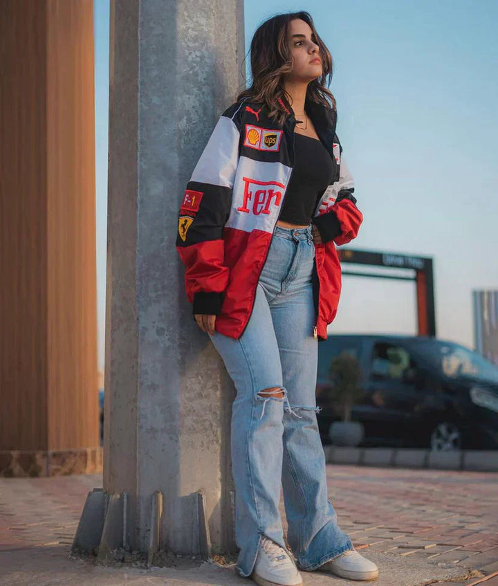 Avery | Vintage Racer Jacket – Stylish, Durable & Sporty Design 1