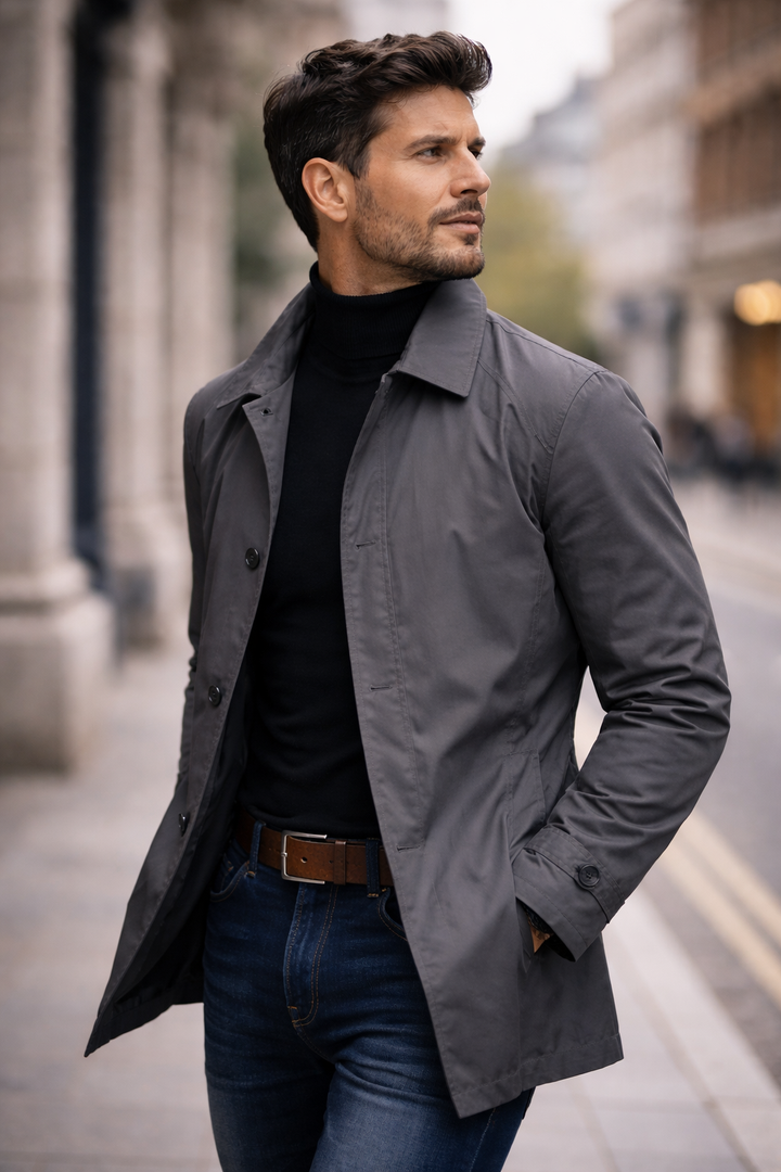 Axton | Stylish Weather-Resistant Men's Overcoat 3