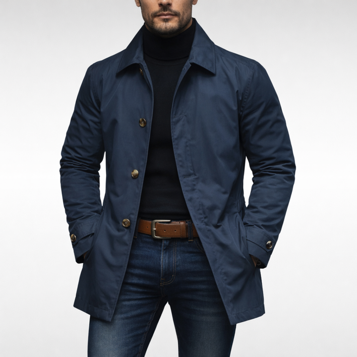 Axton | Stylish Weather-Resistant Men's Overcoat 5