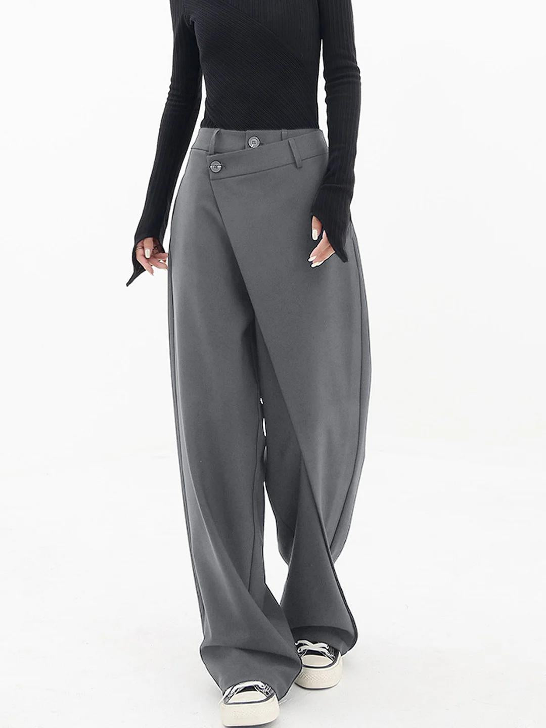 Baukje | Elegant Asymmetrical Trousers for Women 7