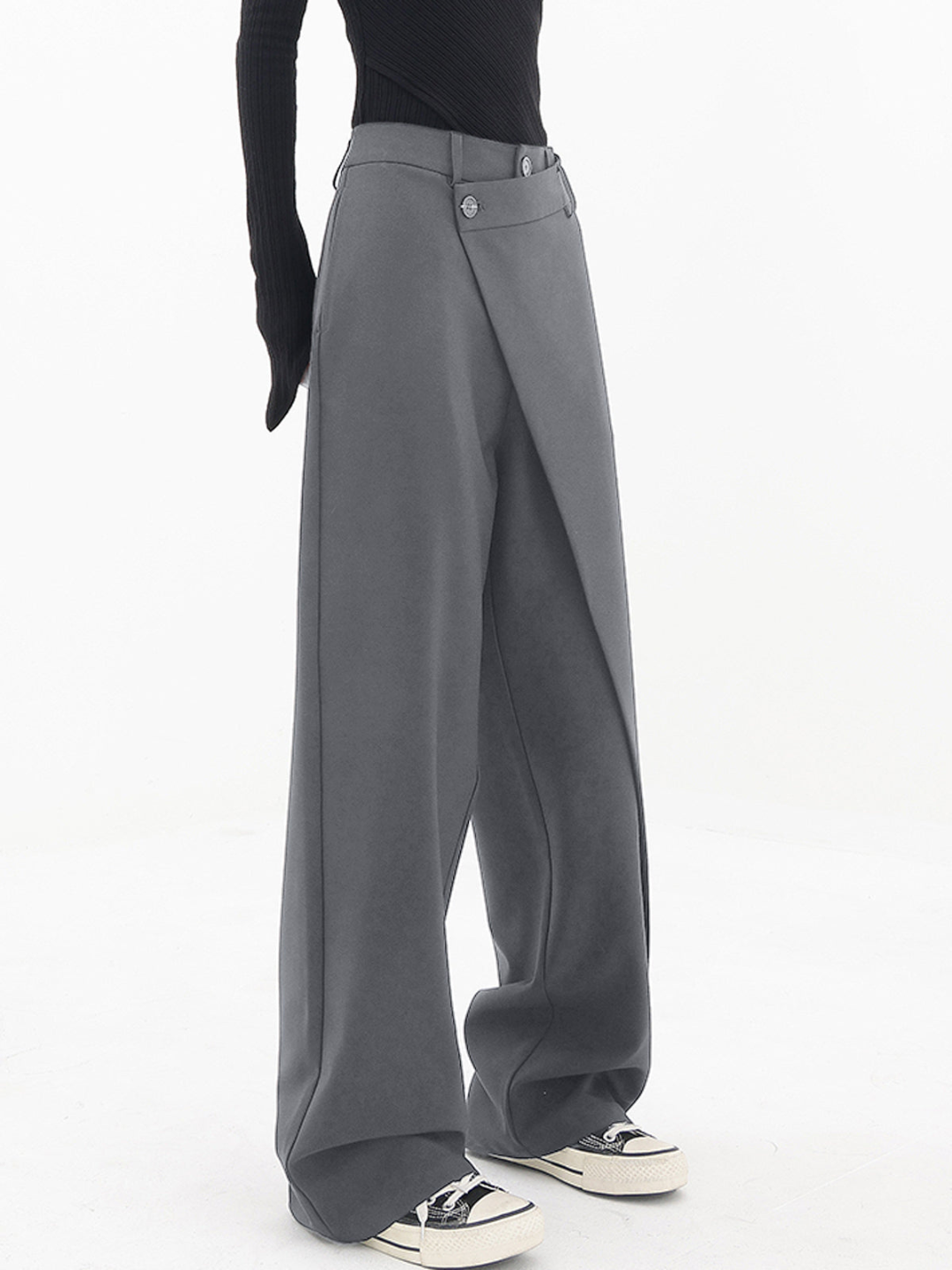 Baukje | Elegant Asymmetrical Trousers for Women 8