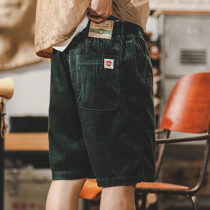 Beau | Relaxed Drawstring Corduroy Shorts 4