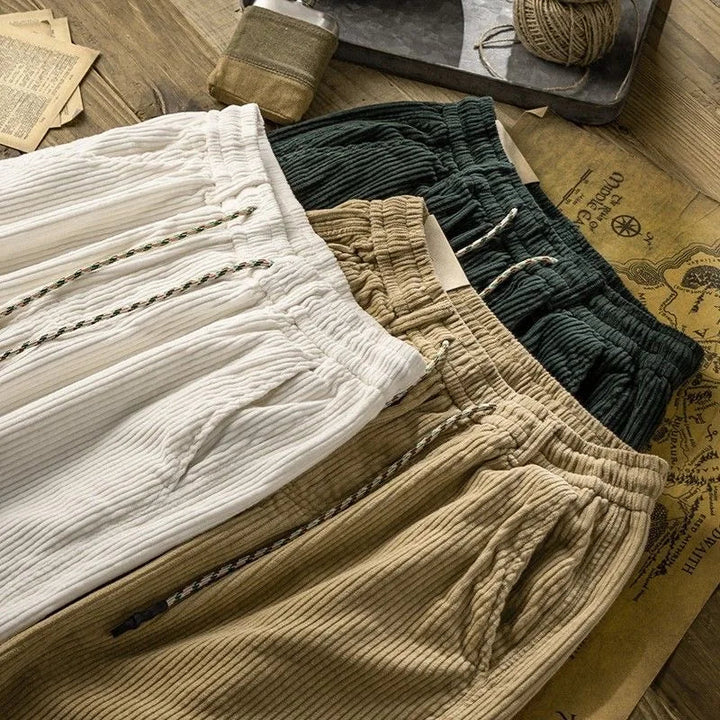 Beau | Relaxed Drawstring Corduroy Shorts 5
