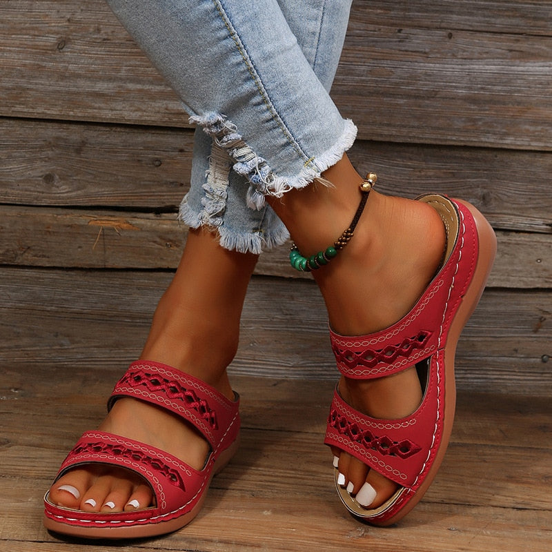 Bella | Retro-Inspired Supportive Orthopedic Sandals 0