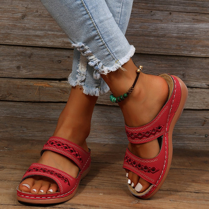 Bella | Retro-Inspired Supportive Orthopedic Sandals 0