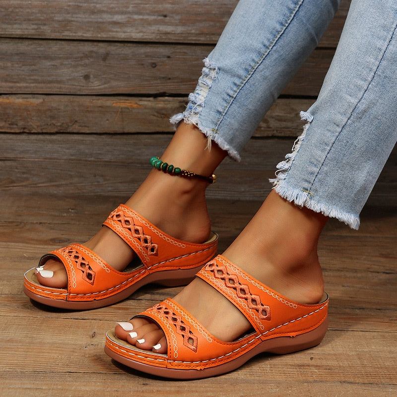 Bella | Retro-Inspired Supportive Orthopedic Sandals 5
